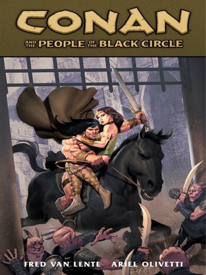 cover image of Conan and the People of the Black Circle